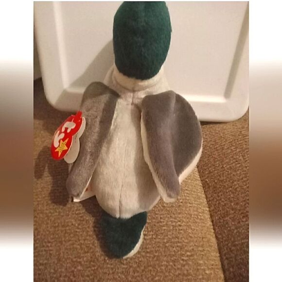 Ty Beanie Baby Jake The Mallard Drake Duck, 1997 Retired, NWOT - Picture 3 of 3